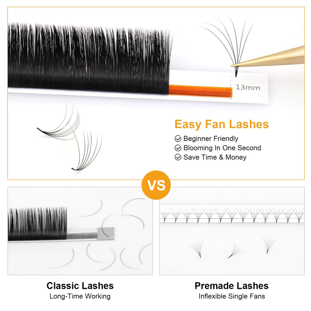 Nagaraku soft full lashes feel lightweight and fluffy for comfortable wear.
