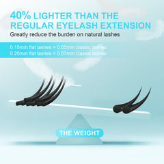 Nagaraku split tips density effect for fuller look without added weight.