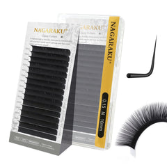 Nagarku classic eyelash extensions with foil-strip for easy application