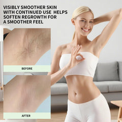 Close-up of texture reveals lightweight, non-greasy oil for sensitive skin.