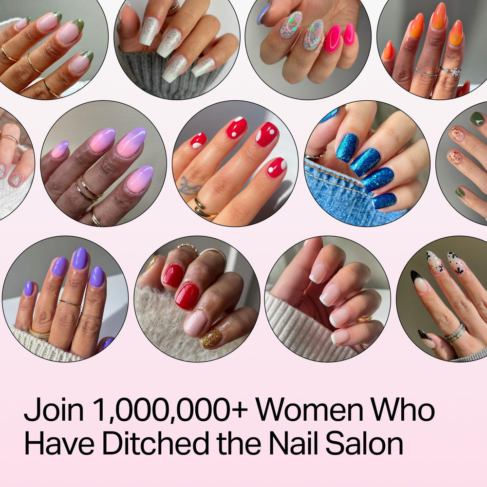 Nailboo glossy finish after activation delivers salon-like shine.