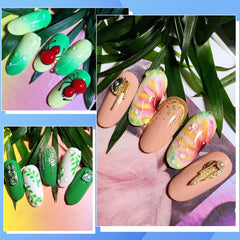 NAILKISS ice dew nail art design for a fresh manicure