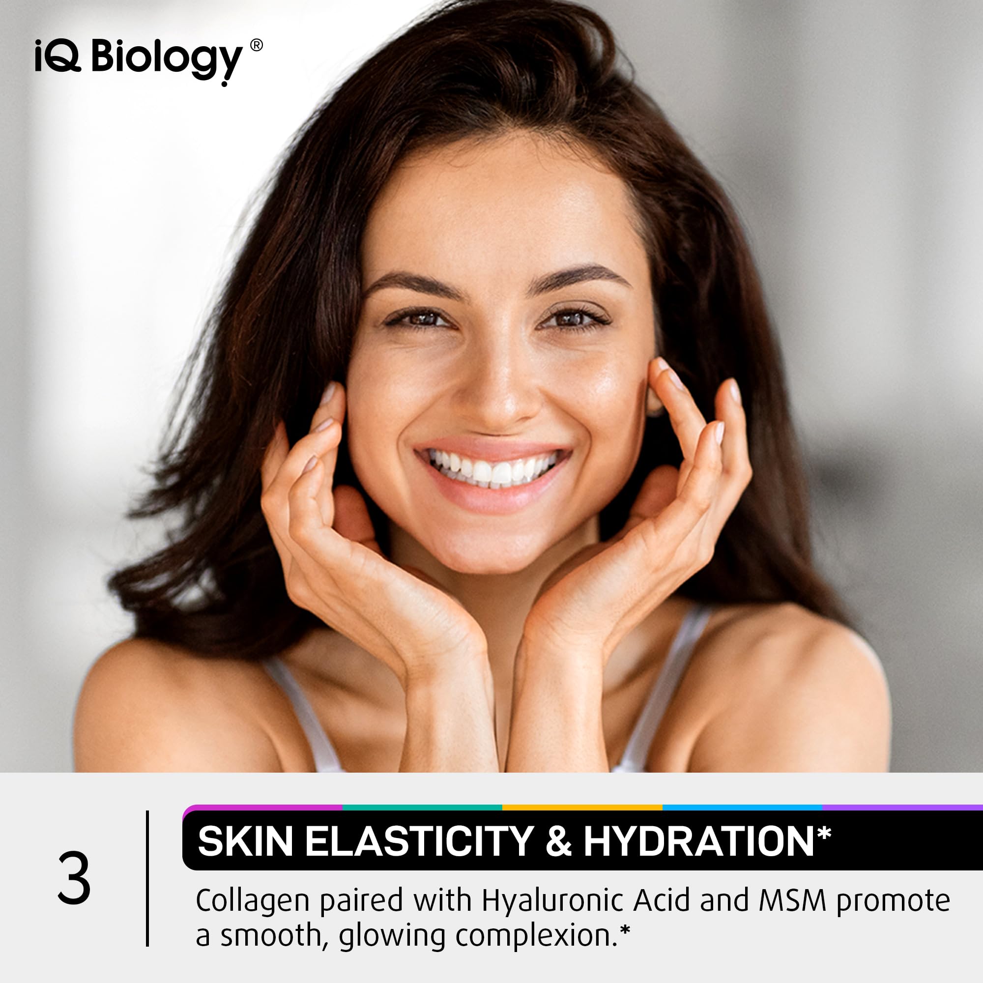 Hair, skin, nails support from IQ BIOLOGY capsules