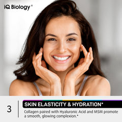 Hair, skin, nails support from IQ BIOLOGY capsules