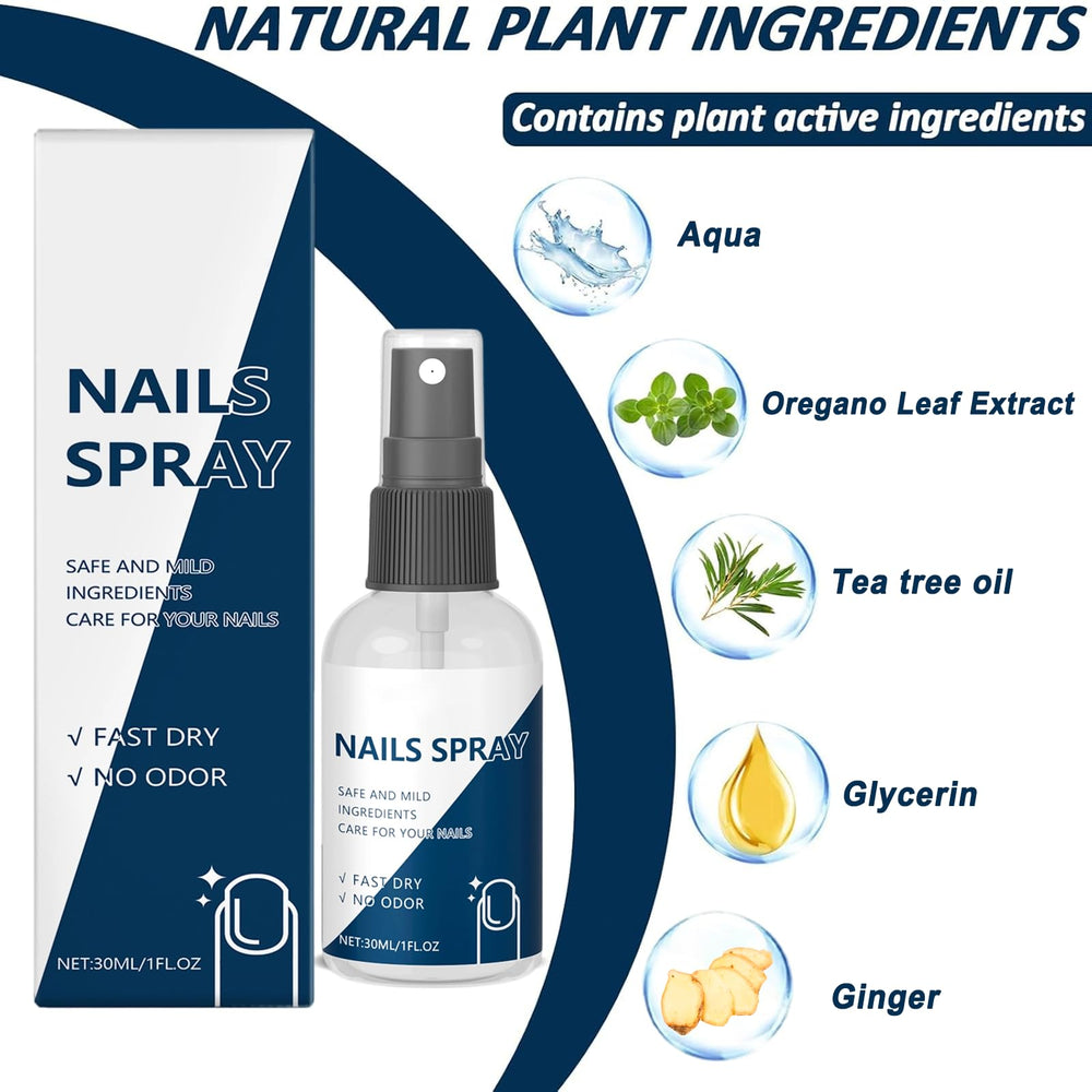 Nails Spray unisex use suits both men and women for everyday nails.