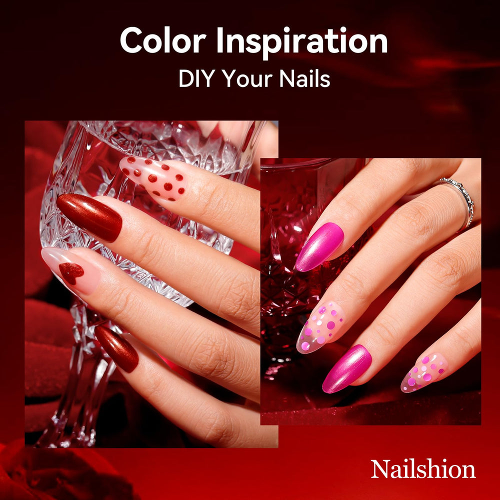 Nailshion high gloss finish provides durable shine and longevity