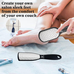 Nakacence pedicure foot scrubber grater for quick smoothing of rough skin.