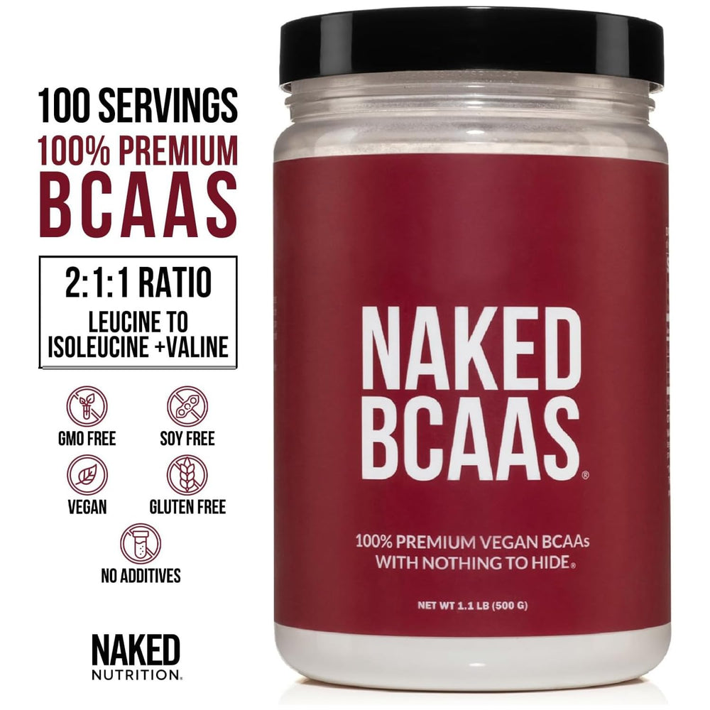 Infographic showing 2:1:1 BCAA ratio