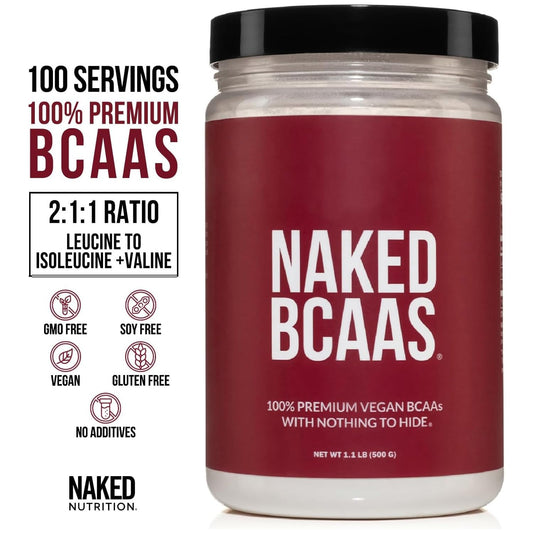 Infographic showing 2:1:1 BCAA ratio