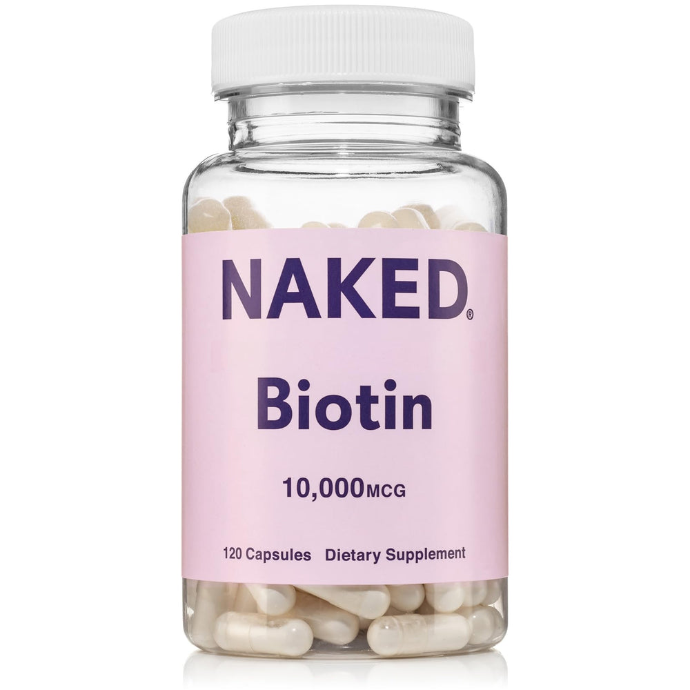 Naked Biotin 10,000mcg capsules