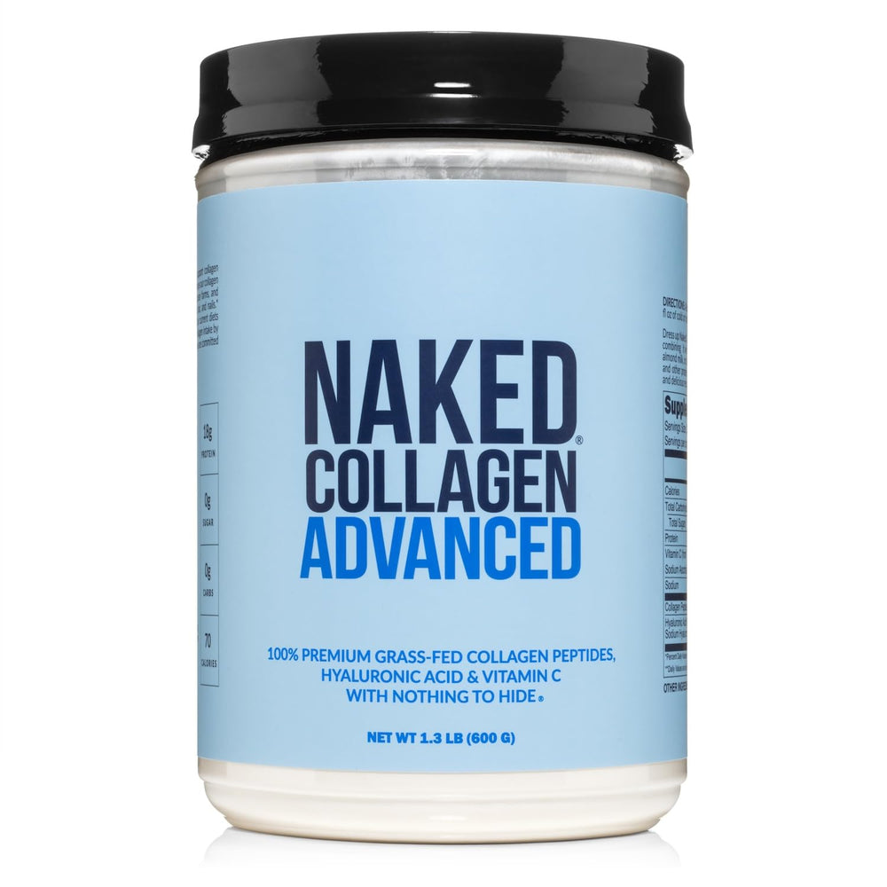 NAKED Collagen Advanced tub front for easy daily protein support
