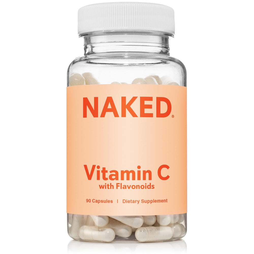 NAKED Vitamin C 500mg bottle hero image