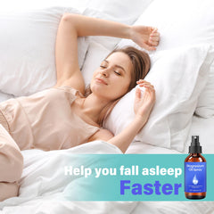 Label reads 100% Pure Dead Sea Magnesium Oil