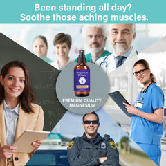 Bedtime use for better sleep with Nakido Magnesium Spray