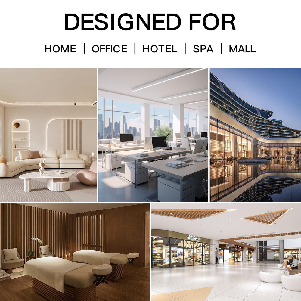 Namste Waterless Diffuser quiet operation minimizes noise during relaxation.