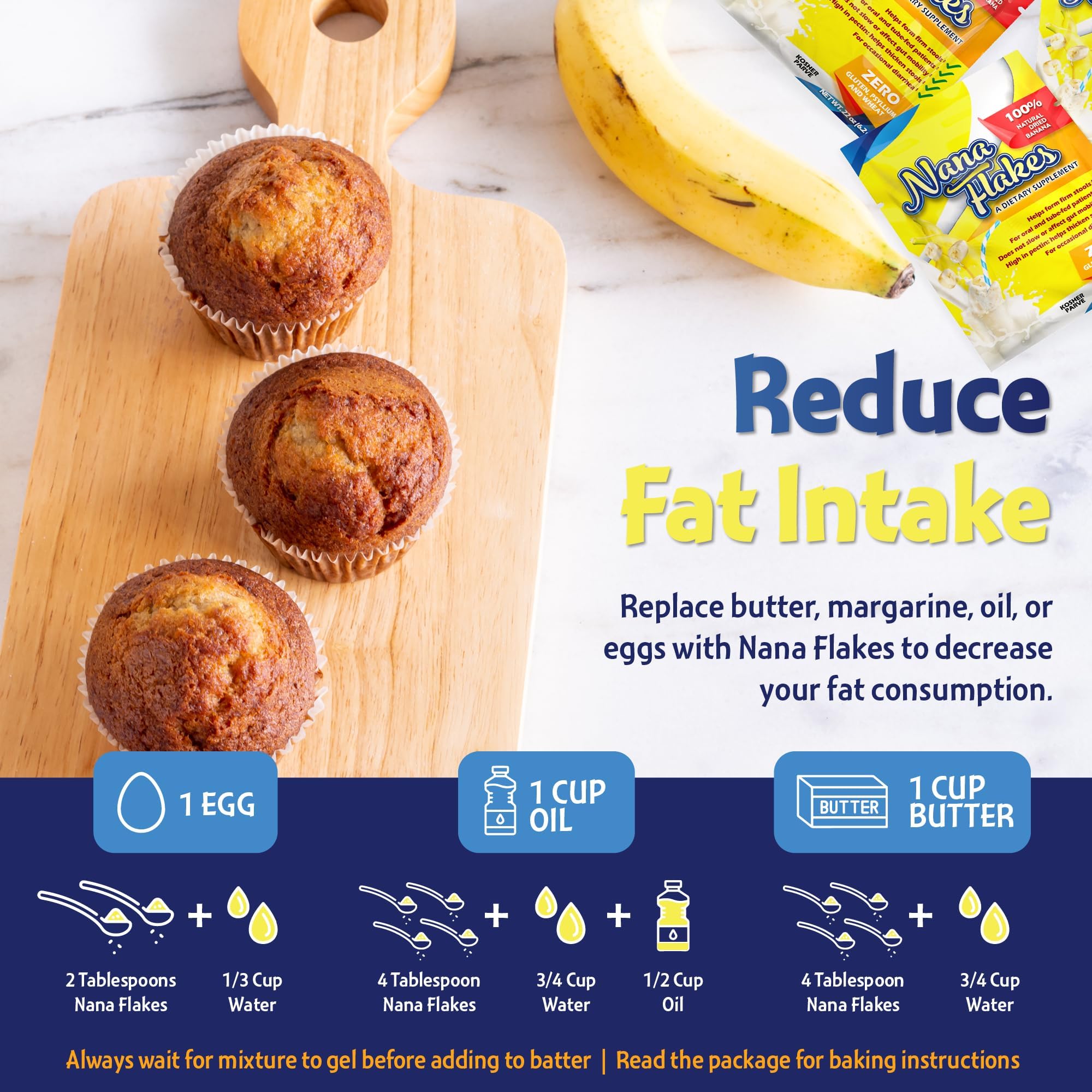 Nana Flakes ingredients and nutrition label