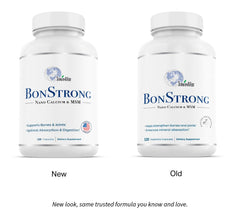 Nano Calcium Supplement bottle with USA-made seal