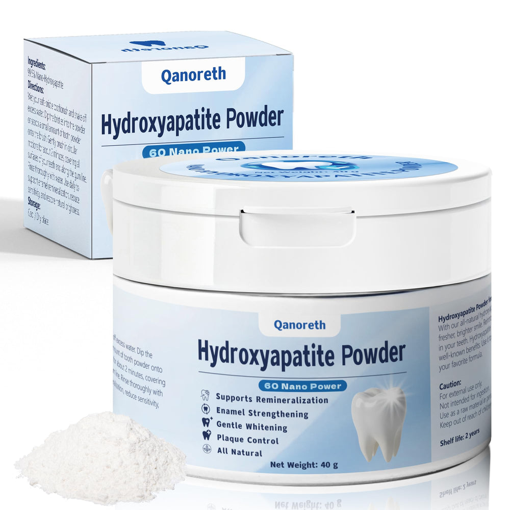 40g bottle of 99.5% pure nano hydroxyapatite powder