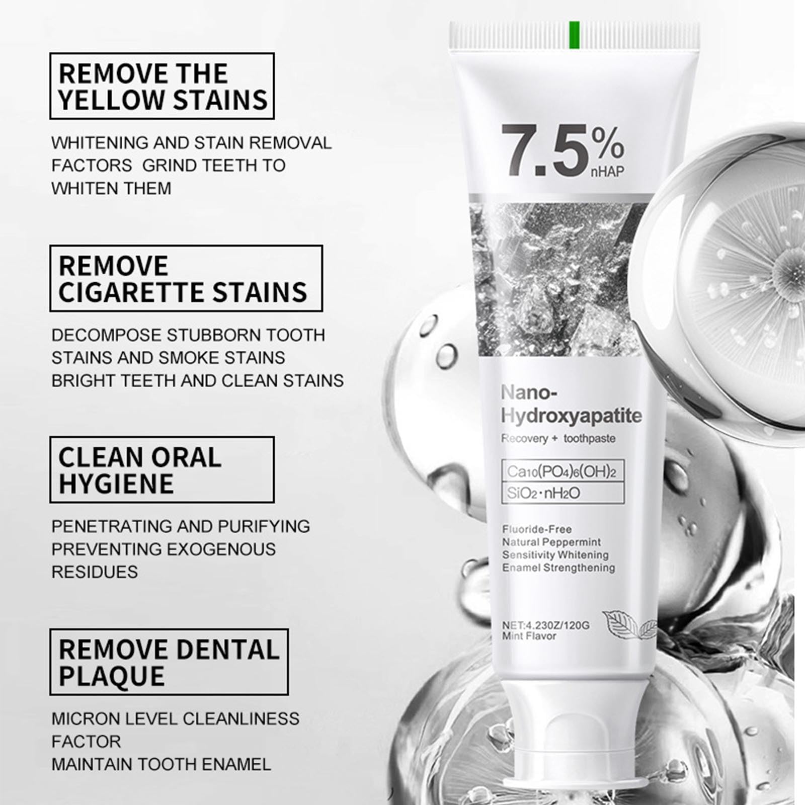 4.23 oz toothpaste packaging and labeling