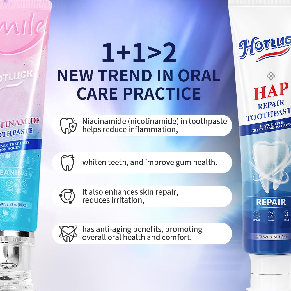 Nano hydroxyapatite toothpaste pack front