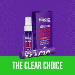 Microfiber cloth included in Nano Magic kit