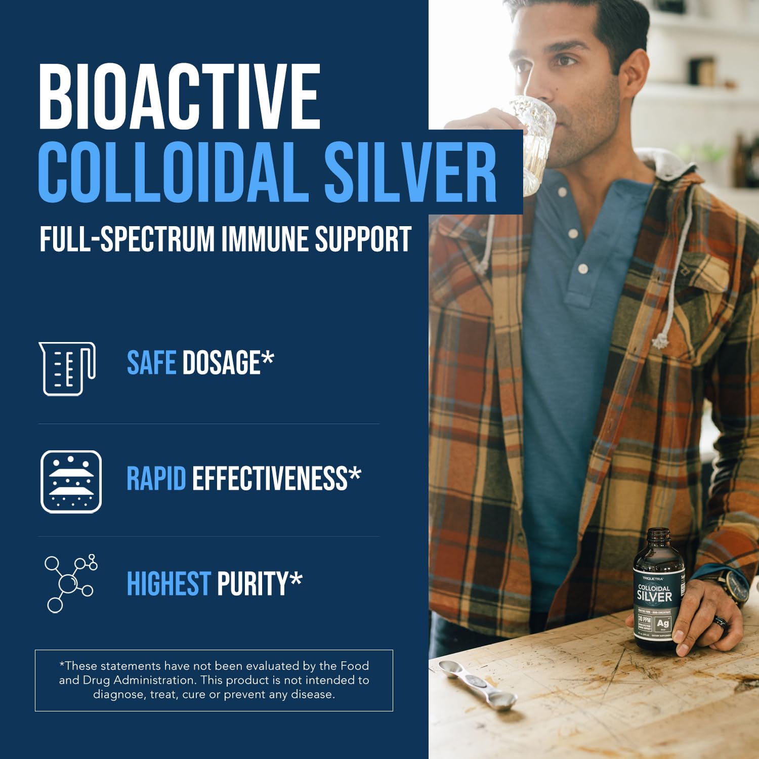 Nano-sized silver particles for high absorption