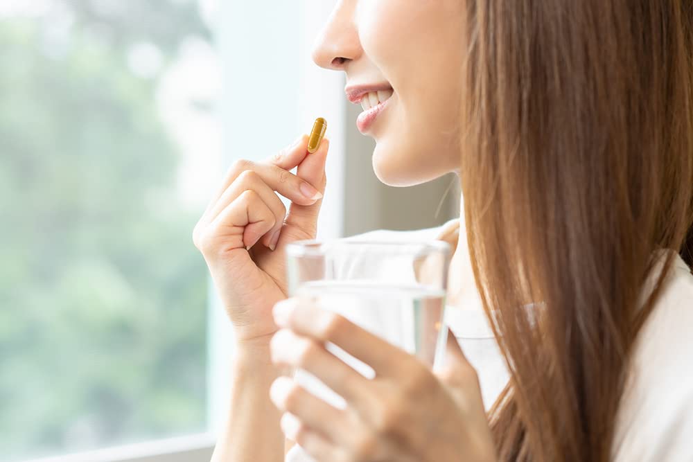 Serving idea: capsule added to smoothie or food