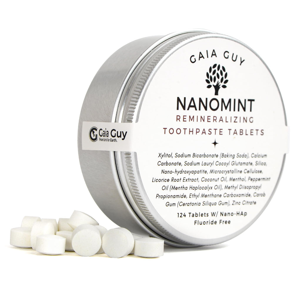 NanoMint packaging in a recyclable tin