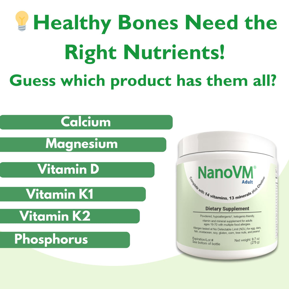 Allergen-free safety seal on NanoVM jar