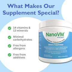 Kid-friendly serving idea with NanoVM powder