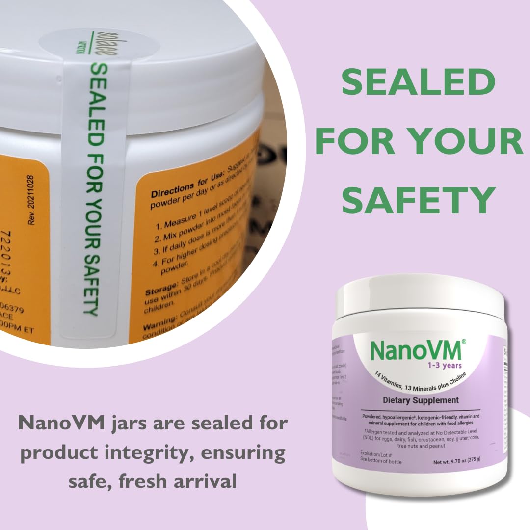 Low carbohydrate per scoop of NanoVM powder (0.1 g)
