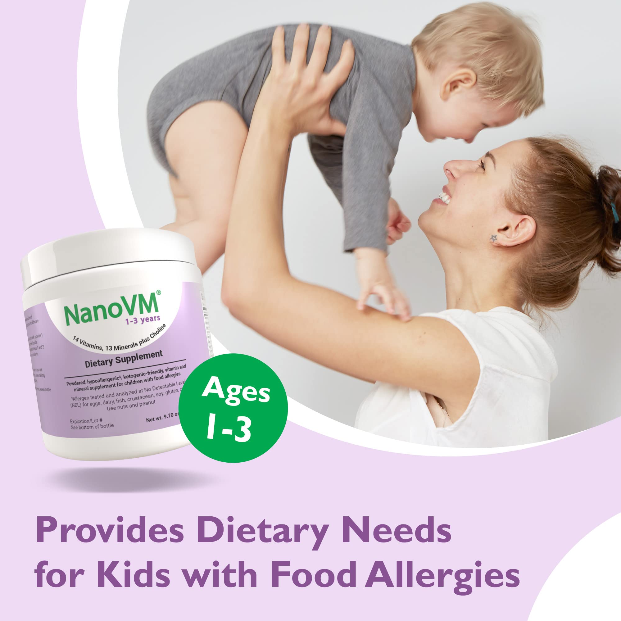 Sealed NanoVM jar ensuring product safety and freshness