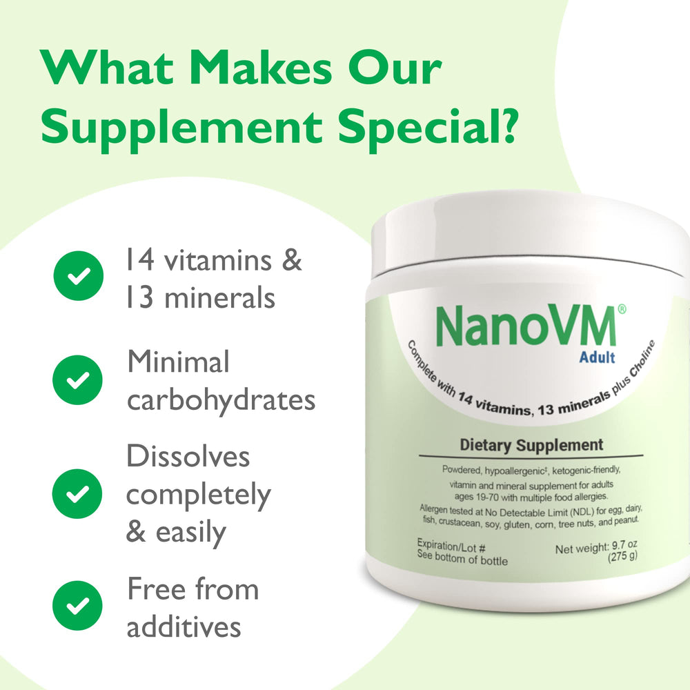 NanoVM sealed jar packaging ensures product integrity and fresh delivery.