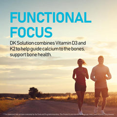 NANOWELL DK Solution 120 Softgels highlighting calcium metabolism and cardiovascular support