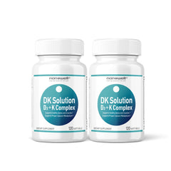 NANOWELL DK Solution 120 Softgels, two-bottle package (hero image)