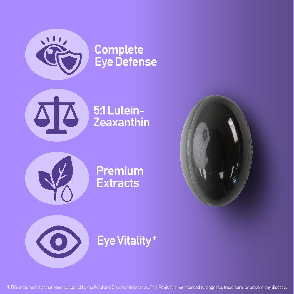 Lutein and zeaxanthin capsules