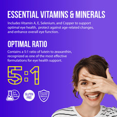 Front packaging and bottle of NANOWELL EyeCare Anthocyanins 100