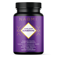 NAOMI Himalayan Berberine 500mg bottle label
