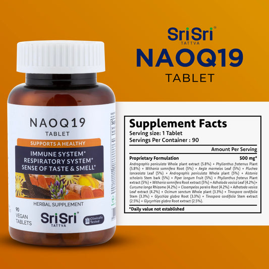 Close-up of NAOQ19 capsules