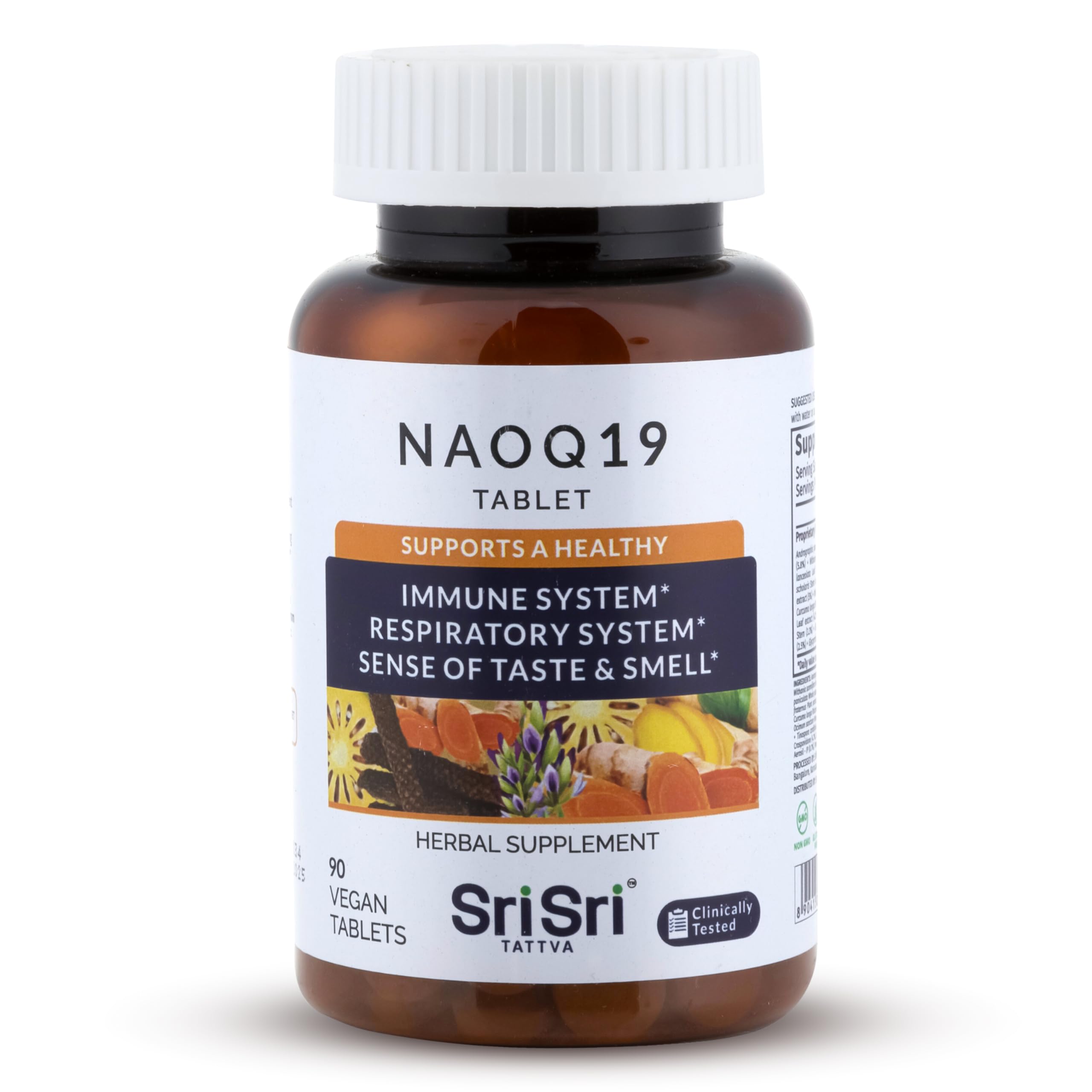 NAOQ19 Immunity Support bottle with 90 capsules
