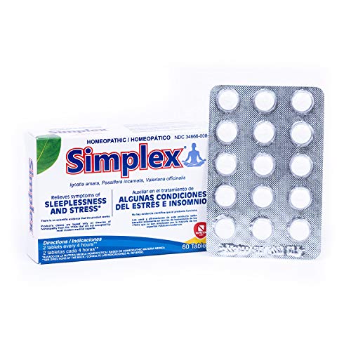 Nartex Simplex 60-count bottle on neutral background