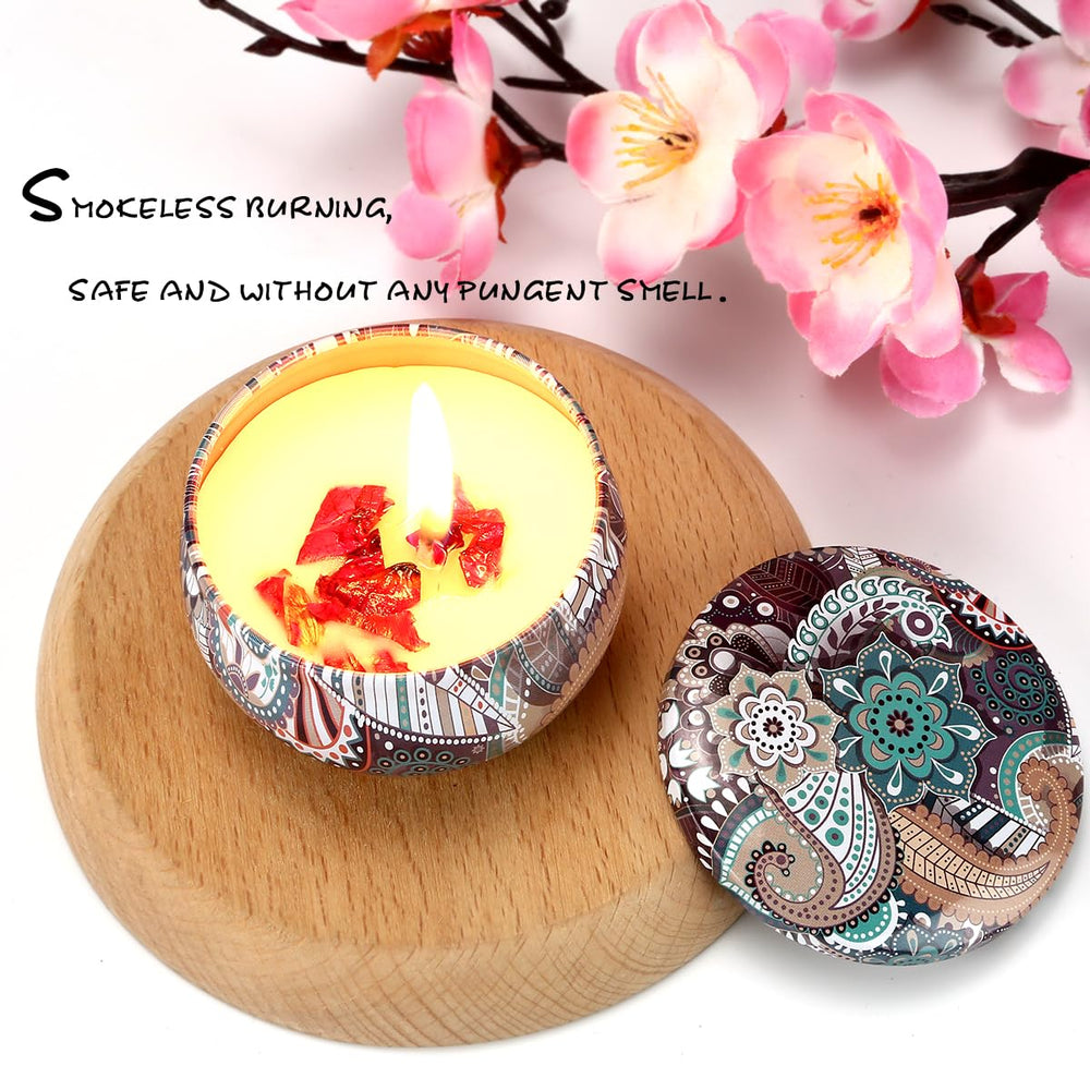 Naruning 4Pack Aromatherapy Candles Milk Vanilla — cozy, comforting fragrance ideal for evenings and relaxation.