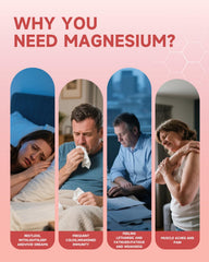 Graphic showing glycine, malate, and citrate magnesium forms