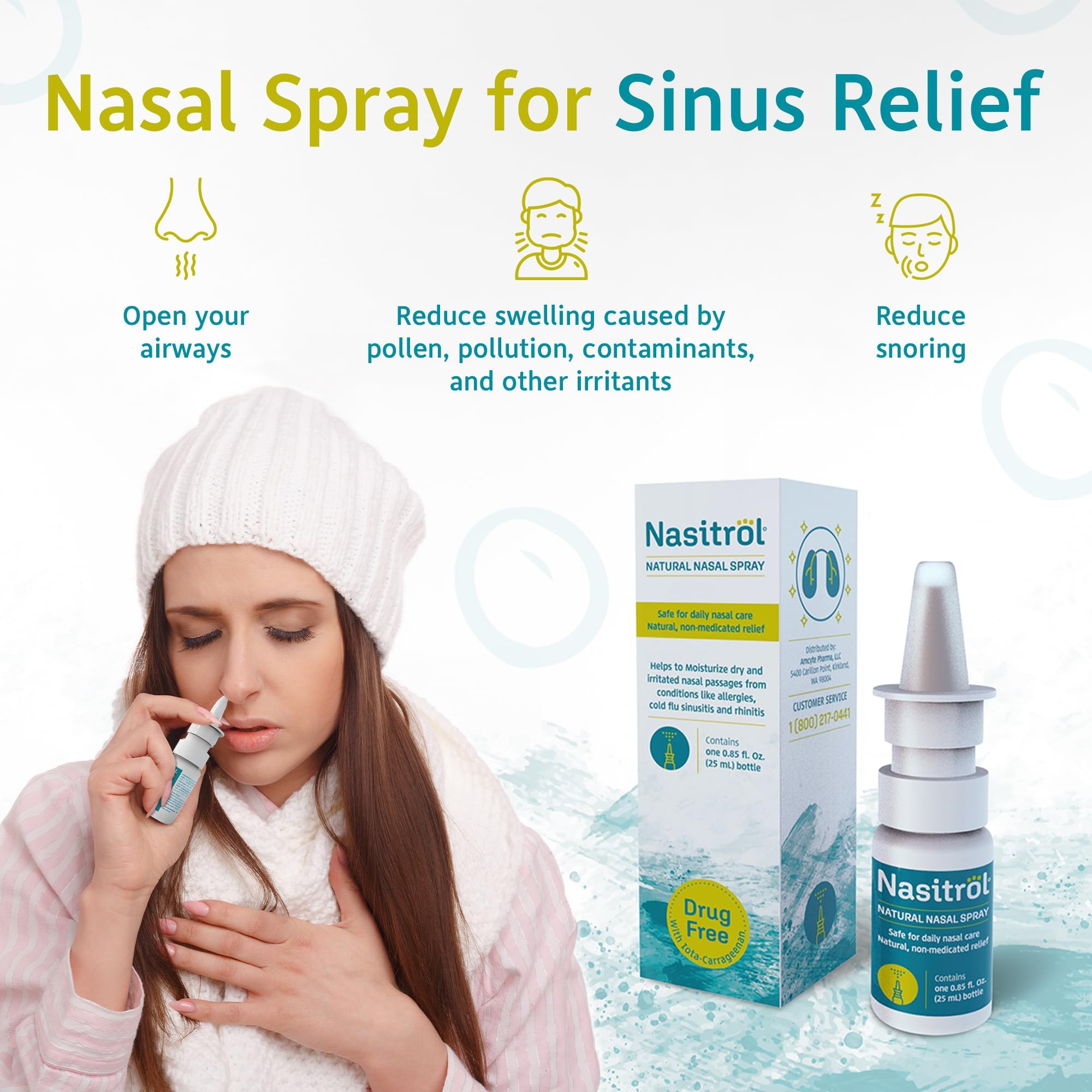 Nasitrol kids-safe packaging supports safe family congestion routines