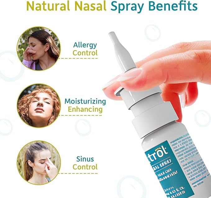 Nasitrol natural nasal spray pack of 2 highlighting value for daily hydration.