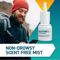 Nasonex 120-sprays-per-pack image illustrating long-lasting supply