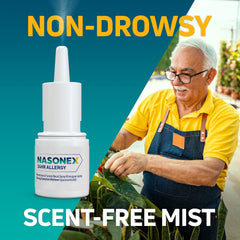 Nasonex runny nose and sneezing relief target image for daily use