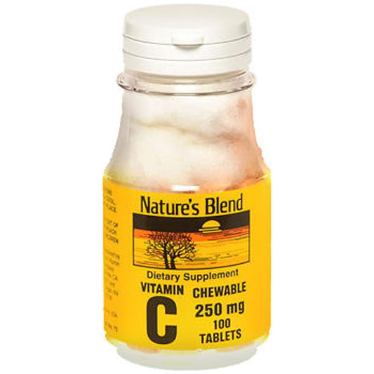 NAT B VIT C CW 250MG 100 bottle by Nature's Blend