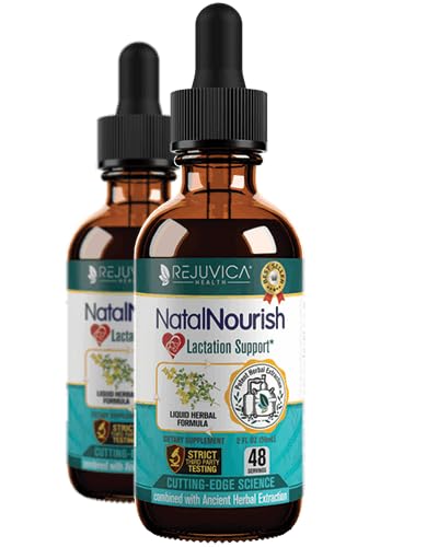 Front view of Rejuvica Health NatalNourish bottle