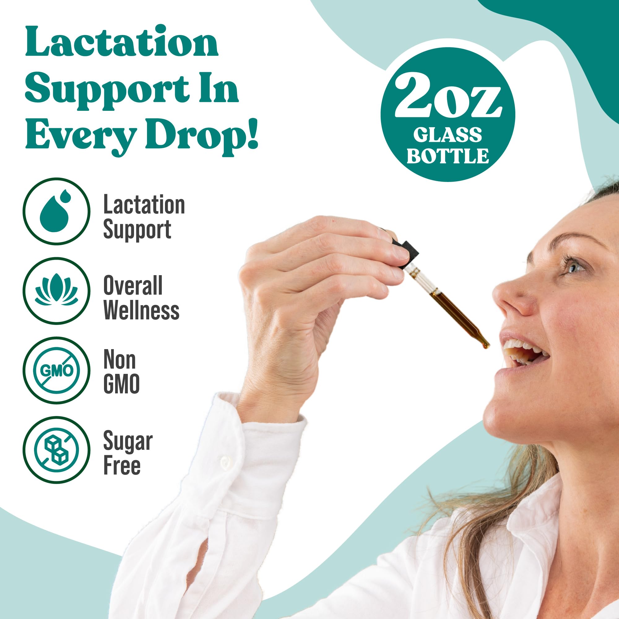 NatalNourish dropper for convenient use